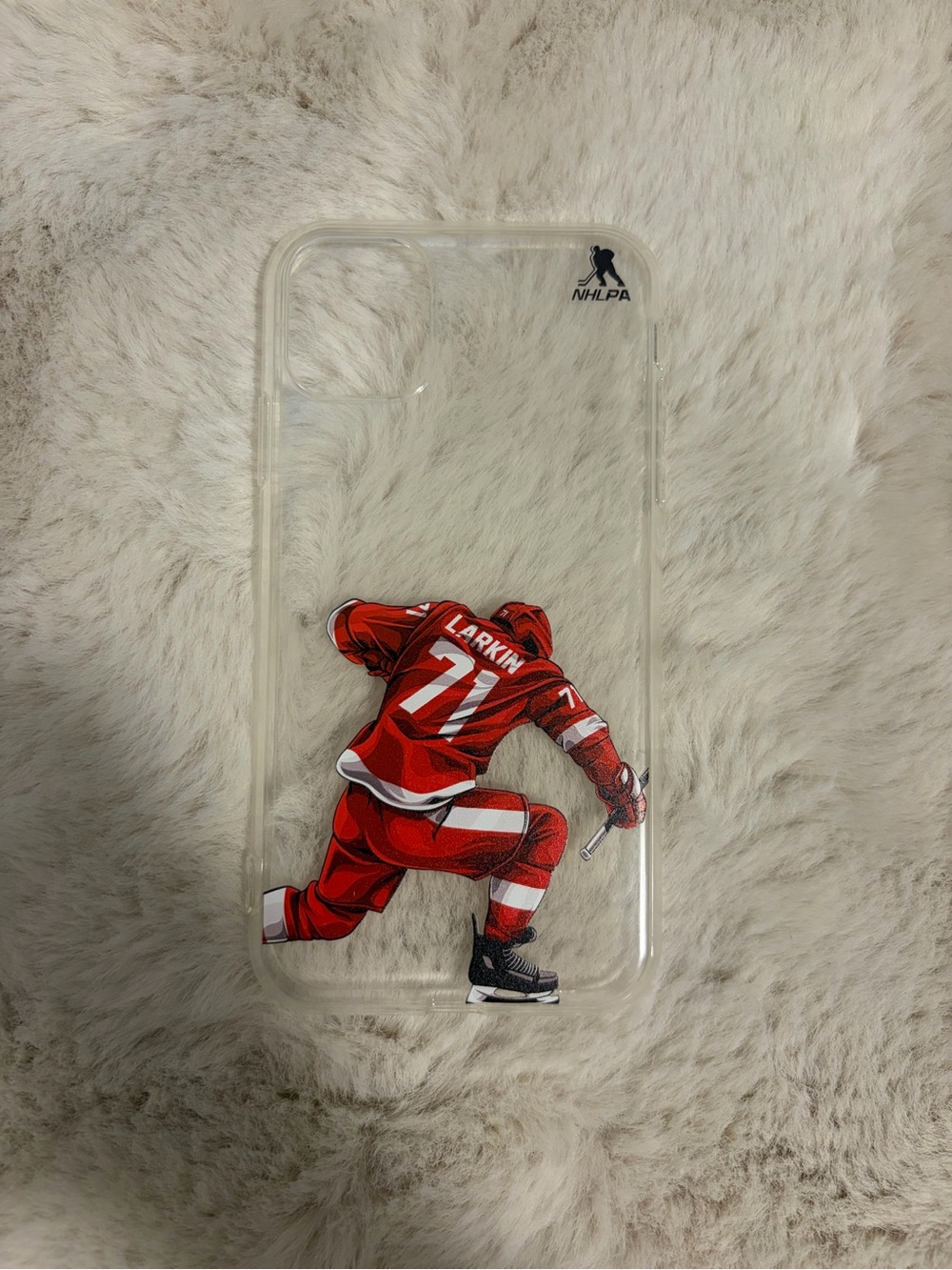 iPhone 11 Larkin Red Wings Clear Case